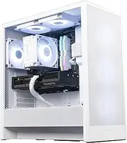 Aftershock Gaming PC | Hypergate Air Desktop White | AMD Ryzen 5 7600 | RTX 4070 12GB | 32GB RGB RAM | 1TB Gen4 NVMe SSD | Wi-Fi | High FPS Gaming Desktop