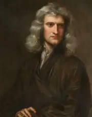 Sir Isaac Newton Portrait Art Print 11"x14"