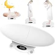 Pet Scale,Baby Scale,Multi-Function Toddler Scale,Measure Weight Accurately(Max: 264Lb) LCD Blue Backlight Comes with 3 AAA Batteries,Perfect for Toddler/Puppy/Cat/Dog/Adult.