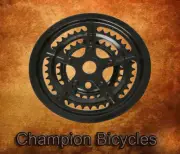 ORGINAL! STEEL CHAINWHEEL 28X40X48T FOR 1/PIECE TRIPLE STEEL BLACK. 139933