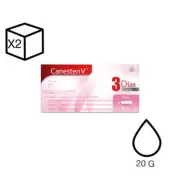 X2 Canesten V Cream Vaginal Infect Antifungal Treatment 3 Days FAST SHIPPING!