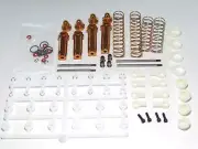 ASC7002 TEAM ASSOCIATED RC10T 60th VINTAGE TRUCK FRONT REAR GOLD SHOCKS