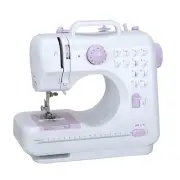 Mini Sewing Machine for Beginner, Portable Sewing Machine,12 Built-in Stitche...