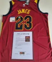 LeBron James Signed Clevland Cavaliers Jersey - PSA-DNA Authentication