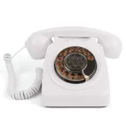 Rotary Phones, Desk Phones, Retro Phone for Landline, Metal Vintage Corded Te...