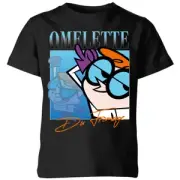 Cartoon Network Spin-Off Dexter's Laboratory 90s Photoshoot Kids' T-Shirt - Black