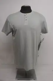 NEW Kenneth Cole Men's Techni-Cole Lightweight Knit 3 Button Shirt Size MED