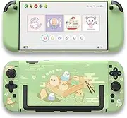 GeekShare Protective Case Compatible with Switch 2, PC Slim Dockable Skin Cover for Switch 2 Console and Game Console - Little Parrots