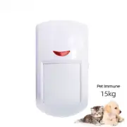 Lot Pet Immune Wireless Infared Motion Detector Connect RF 433MHz Alarm System