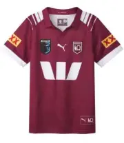 QLD Maroons 2025 NRL Mens On Field Jersey Sizes S-6XL BNWT