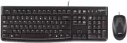 Logitech MK120 USB Desktop Keyboard With silicone Cover & Mouse NEW & SEALED