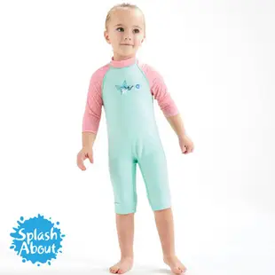 《Splash About 潑寶》Toddler UV Suit 兒童抗UV連身泳衣- 花漾蜻蜓