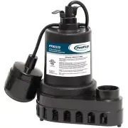 PROFLO PF92370 - 1/3 HP Thermoplastic Sump Pump w/ Tether Float Switch