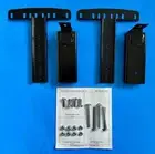 Sleep Number FlexFit Adjustable Bed Metal Headboard Brackets, Channel Connectors