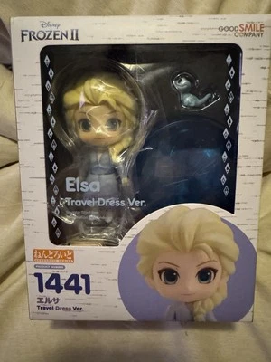 Elsa Travel Dress Version Nendoroid 1441 Disney Frozen 2 Figure BRAND NEW