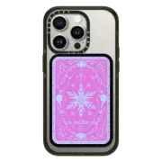 Snappy Cardholder Stand Cardholder Stand MagSafe Compatible Anna's Snowflake Snappy Cardholder Stand