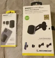 MagicMount Magnetic Phone Mount Kit And Plate For Cell Phone