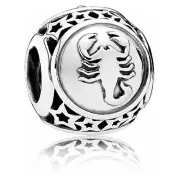 New Genuine Authentic Pandora Silver Scorpio Zodiac Star Sign Charm 791943