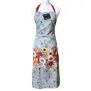 Cynthia Rowley Sunflower Pomegranate Kitchen Apron Fall Thanksgiving
