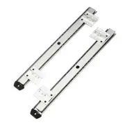 35Key Desk Keyboard Drawer Rail Desk Tray Slide Rail Track Adjustable Side6639