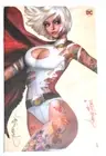 2X SIGNED W/COA VIRGIN POWER GIRL #1 DC NATHAN SZERY & MODEL LANEY FENIMORE B89