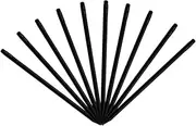 10 Pcs Pencil Erasers Inkless Erasable Black Resin