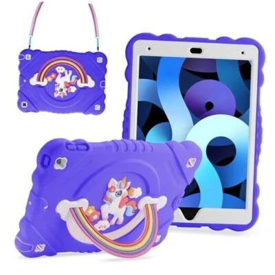 Case for iPad 9th/8th/7th Generation 2021/2020/2019(10.2 inch), Unicorn Purple