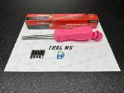 Snap-on Tools USA NEW PINK Hard Handle Ratcheting Screwdriver SSDMR4B