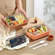 Stainless Steel Cartoon Kid's Lunch Box Portable Lunch Container Student
