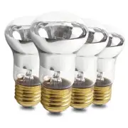 R39 E17 25 Watt 120V Reflector Incandescent Replacement Bulb Adjustable Pack 4
