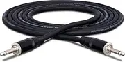 Hosa Pro Speaker Cable, Rean 1/4 Inch TS to Same Connectors, 3 Feet