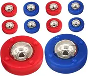 GARIOUANS 10pcs Boys and Girls Mini Shuffleboard Pucks Set Elegant Indoor Tabletop Curling Entertainment Space-Saving Design Robust Build for Lasting Use