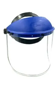 BRUFER 223102 Full Face Shield Mask for Grinding, Construction, General Manuf...