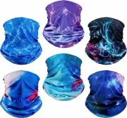 6PCS Gator Face Mask-Unisex Reusable Cloth Neck Gaiter Face Mask Sleeve sport ys