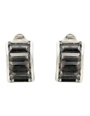 [Barcs] Moulin Clip Earrings in Grey