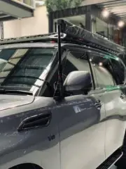 Mirror Mount UHF Antenna Bracket For Nissan Patrol Y62 - Passenger Side Vouge