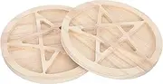 TOVINANNA Wooden Essential Oil Storage Tray Crystal Organizer Home Decor Holder Jewelry Display Stand