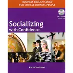 SOCIALIZING WITH CONFIDENCE(WITH CD) / KATIA SANTOME 文鶴書店 CRANE PUBLISHING