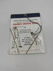 Vintage Golfer's Crotch Hook Novelty Gag Gift The Leister Game 1963 Open Package