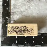 Stampin' Up! Rubber Stamps 2001 WOLF WILDLIFE ANIMAL PACK WOLFES RUNNING