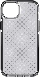 Tech21 Evo Check Case for iPhone 14, Smokey/Black