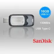 SanDisk 16GB Ultra USB Type-C Flash Drive - USB3.1 (Gen 1) <i>130MB/s Read