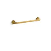 KOHLER Sundae 18 in. Wall Mounted Towel Bar in Vibrant Brushed Moderne Brass
