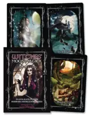 WITCHES' MOON MAGICK ORACLE SET Card Cards & Book Kit Box Set tarot witchcraft