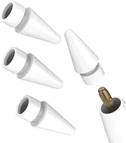 for Apple Pencil Replacement Tips (4 Pack) for IPad Pro Pen 1st 2nd Generation Fine Nib Stylus Tips for Drawing Accessories Alternative Tip for Apple IPencil Tablet Accessorie 3