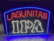 Lagunitas Ipa Brewing Beer LED Bar Opti Sign Light Not Neon Or Tap Handle