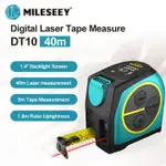 MILESEEY & DTAPE DT10 2 合 1 激光測距儀 40M 便攜式數字測距儀 5M 可擴展英寸 / 米捲