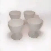 Fortessa White Bone China Egg Cups Poached Hard Boiled Egg Set Of 4