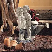 Kissing Couple Garden Statue Garden Home Decoration Ornament Crafts Gifts Sculpture Decoration