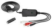 USB 2.0 Audio Recorder Adapter - Record Music To MP3/WAV/WMA on PC Mac Linux